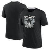 Las Vegas Raiders Rewind Playback Logo Tri-Blend T-Shirt | NFL Hot