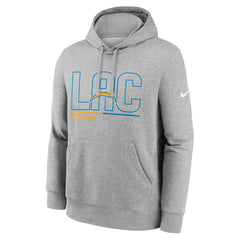 Los Angeles Chargers City Code Club Fleece Pullover Hoodie | NFL Online