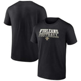 New Orleans Saints Big & Tall N'Orleans Football Statement T-Shirt | NFL On sale
