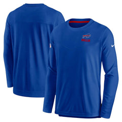 Buffalo Bills Sideline Lockup Performance Pullover Sweatshirt | NFL New