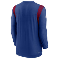 New York Giants Sideline Tonal Logo Performance Player Long Sleeve T-Shirt | NFL Near me