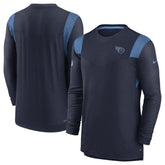 Tennessee Titans Sideline Tonal Logo Performance Player Long Sleeve T-Shirt | NFL Near me