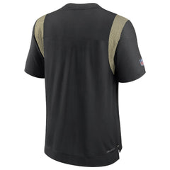 New Orleans Saints Sideline Tonal Logo Performance Player T-Shirt | NFL Discount
