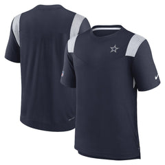 Dallas Cowboys Sideline Tonal Logo Performance Player T-Shirt | NFL Online