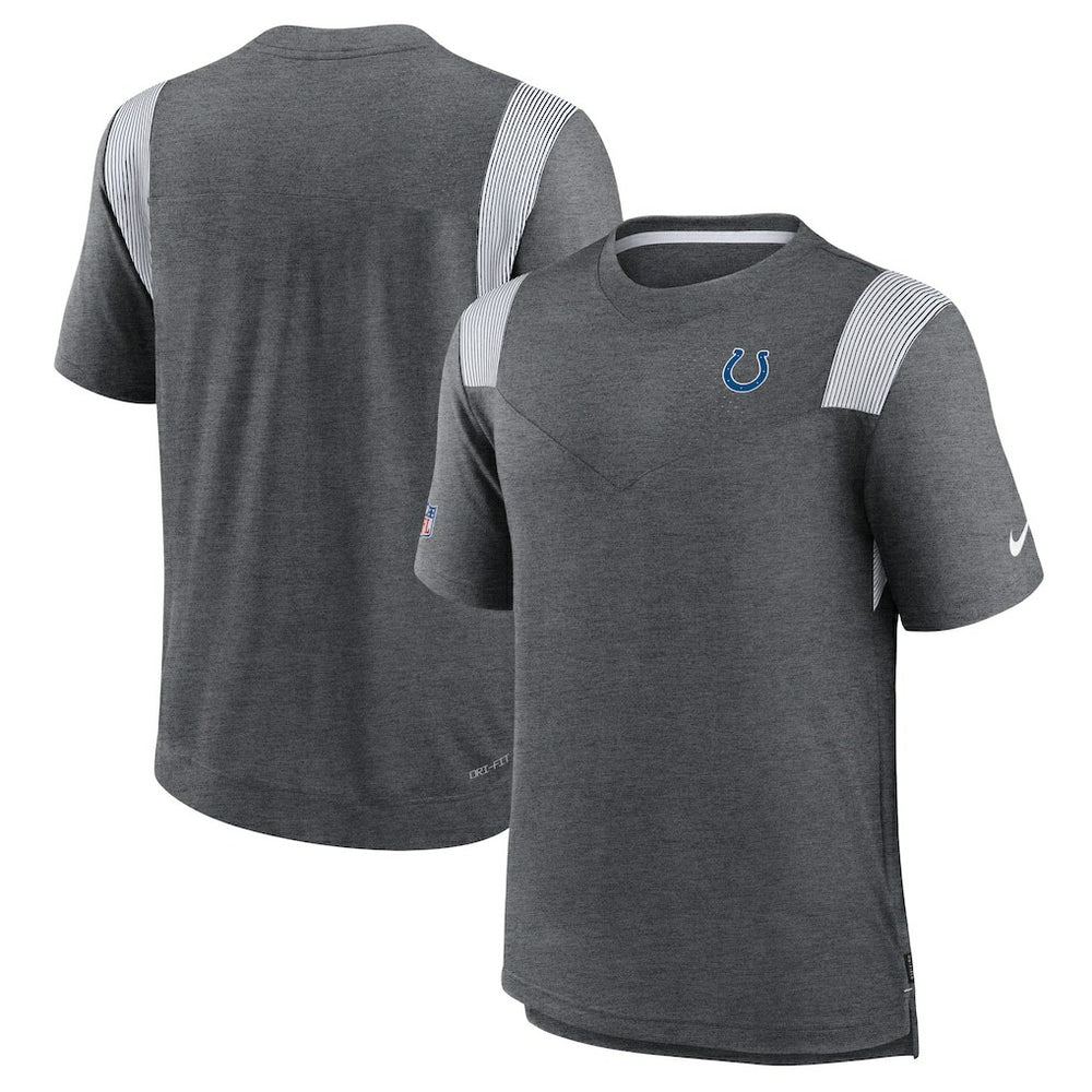 Indianapolis Colts Sideline Tonal Logo Performance Player T-Shirt | NFL Outlet