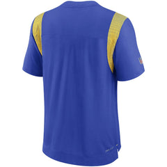 Los Angeles Rams Sideline Tonal Logo Performance Player T-Shirt | NFL New