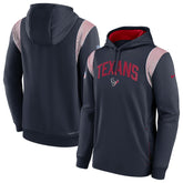 Houston Texans Sideline Athletic Stack Performance Pullover Hoodie | NFL Sale