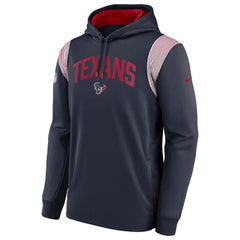 Houston Texans Sideline Athletic Stack Performance Pullover Hoodie | NFL Sale