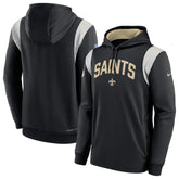 New Orleans Saints Sideline Athletic Stack Performance Pullover Hoodie | NFL New