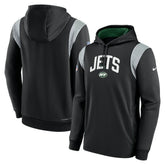 New York Jets Sideline Athletic Stack Performance Pullover Hoodie | NFL On sale