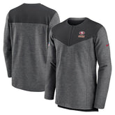 San Francisco 49ers Sideline Lockup Performance Quarter-Zip Top | NFL New