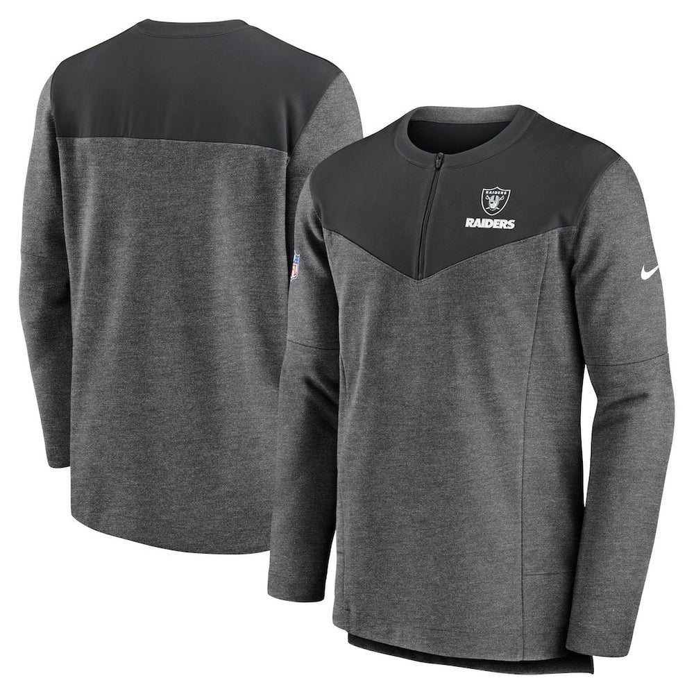 Las Vegas Raiders Sideline Lockup Performance Quarter-Zip Top | NFL Hot