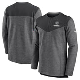 Las Vegas Raiders Sideline Lockup Performance Quarter-Zip Top | NFL Hot