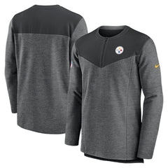 Pittsburgh Steelers Sideline Lockup Performance Quarter-Zip Top | NFL US