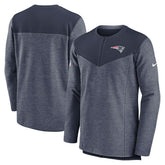New England Patriots Sideline Lockup Performance Quarter-Zip Top | NFL Hot