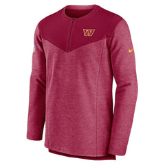 Washington Commanders Sideline Lockup Performance Quarter-Zip Top | NFL Discount
