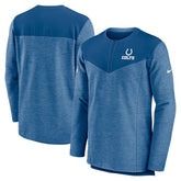 Indianapolis Colts Sideline Lockup Performance Quarter-Zip Top | NFL Outlet