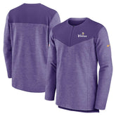 Minnesota Vikings Sideline Lockup Performance Quarter-Zip Top | NFL Near me