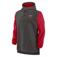 Tampa Bay Buccaneers Sideline Player Quarter-Zip Hoodie | NFL Sale