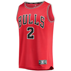Red Lonzo Ball Chicago Bulls Youth Fast Break Road Replica Jersey sale | NBA