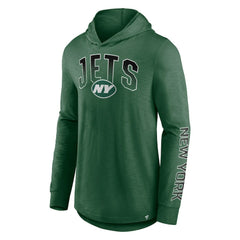 New York Jets Front Runner Long Sleeve Hooded T-Shirt | NFL Hot