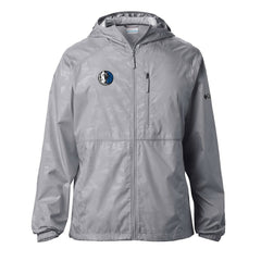 Gray Dallas Mavericks Camo Flash Forward Full-Zip Windbreaker Jacket | NBA