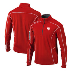 Red Atlanta Hawks Shotgun Quarter-Zip Pullover Jacket | NBA
