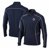 Navy Washington Wizards Shotgun Quarter-Zip Pullover Jacket | NBA