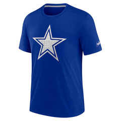 Dallas Cowboys Playback Logo Tri-Blend T-Shirt | NFL Outlet