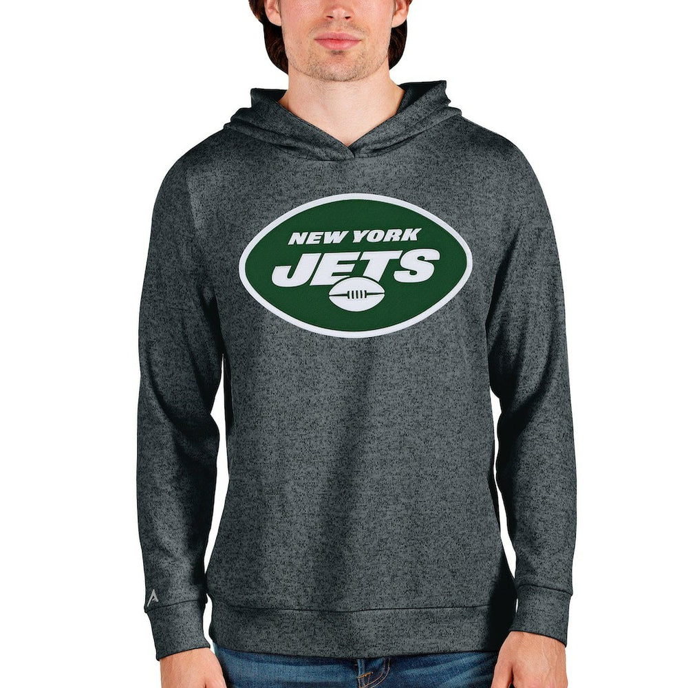 New York Jets Antigua Team Absolute Pullover Hoodie | NFL Online