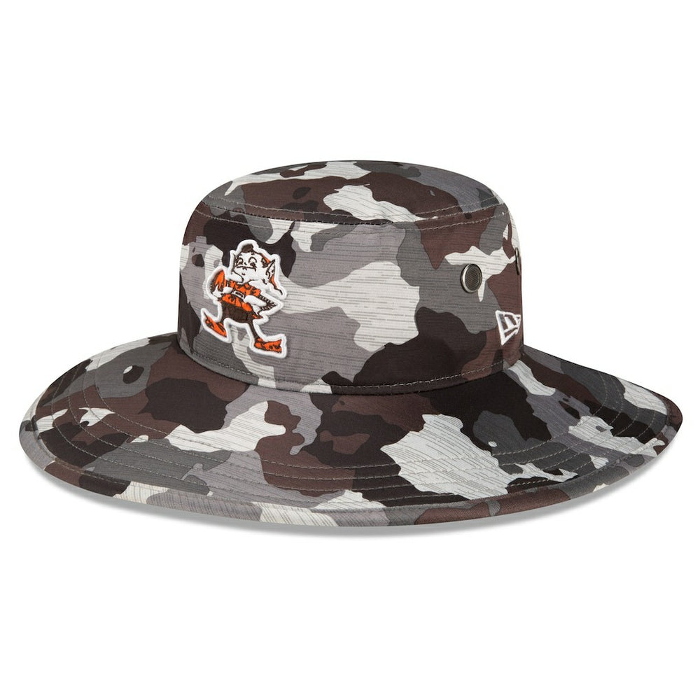 Cleveland Browns 2022 NFL Training Camp Historic Logo Panama Bucket Hat | NFL Outlet