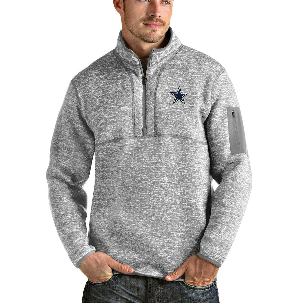 Dallas Cowboys Antigua Fortune Quarter-Zip Pullover Jacket | NFL Near me