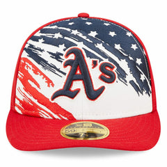 Athletics New Era 2022 4th of July Low Profile 59FIFTY Fitted Hat - MLB Hats