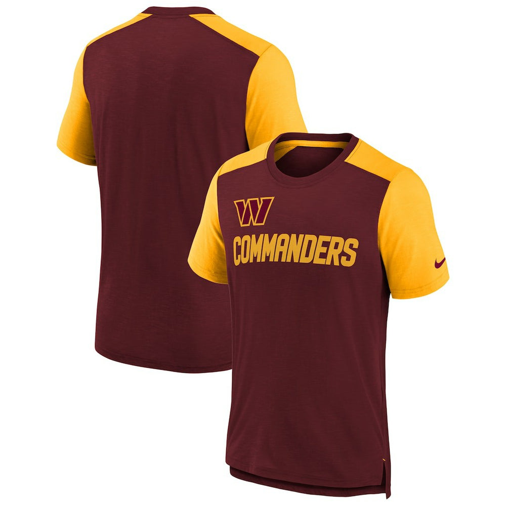 Washington Commanders Youth Colorblock Team Name T-Shirt | NFL New
