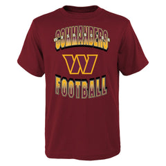 Washington Commanders Youth Forward Progress T-Shirt | NFL Hot