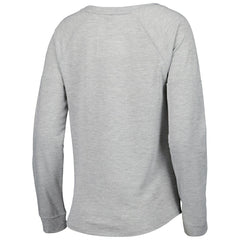 Las Vegas Raiders Juniors All Striped Up Raglan Long Sleeve T-Shirt | NFL Outlet