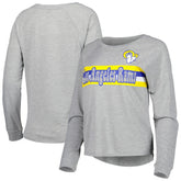 Los Angeles Rams Juniors All Striped Up Raglan Long Sleeve T-Shirt | NFL Near me