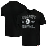 Black Brooklyn Nets Sportiqe Tri-Blend T-Shirt | NBA