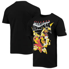 Black Atlanta Hawks NBA x McFlyy Identify Artist Series T-Shirt | NBA