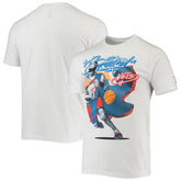 White Brooklyn Nets NBA x McFlyy Identify Artist Series T-Shirt | NBA