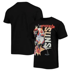 Black Phoenix Suns NBA x McFlyy Identify Artist Series T-Shirt | NBA