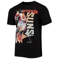 Black Phoenix Suns NBA x McFlyy Identify Artist Series T-Shirt | NBA