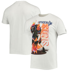 White Phoenix Suns NBA x McFlyy Identify Artist Series T-Shirt | NBA
