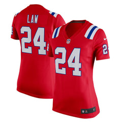 New England Patriots Ty Law Women's Retired Game Jersey | NFL Outlet