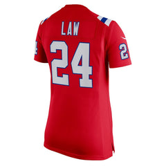 New England Patriots Ty Law Women's Retired Game Jersey | NFL Outlet