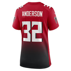 Atlanta Falcons Jamal Anderson Women's Retired Game Jersey | NFL Sale