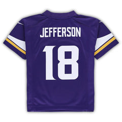 Minnesota Vikings Justin Jefferson Preschool Game Jersey | NFL Outlet