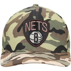 Camo Brooklyn Nets Woodland Desert Snapback Hat | NBA