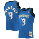 Blue Stephon Marbury Minnesota Timberwolves 1996/97 Hardwood Classics Swingman Jersey | NBA