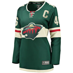 Jared Spurgeon Minnesota Wild Women's Home Breakaway Player Jersey - NHL Jerseys